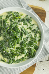 Creamy Homemade Creamed Spinach