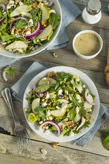 Raw Autumn Pear and Blue Cheese Salad