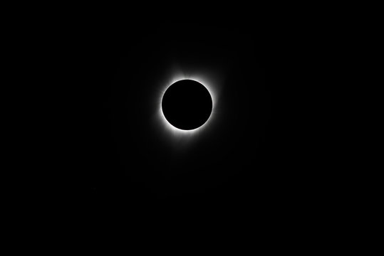 2017 Total Solar Eclipse From the Centerline, Salem Oregon, Marion County - Totality Begins