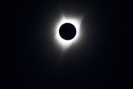 2017 Total Solar Eclipse From the Centerline, Salem Oregon, Marion County - Totality Mid Point