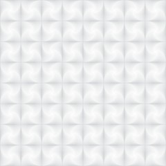 Fototapeta premium White seamless geometric pattern. Vector background