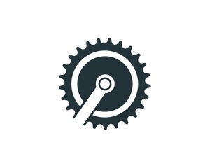Bike gear logo