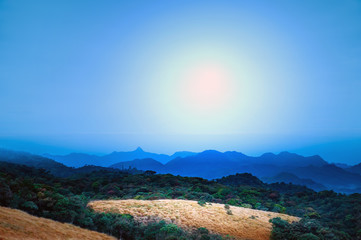Mysterious landscape of Sri Lanka