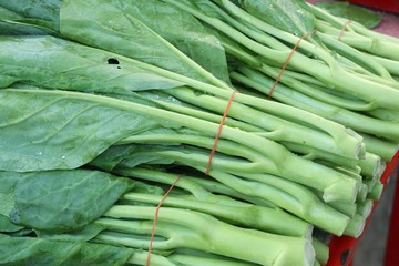 Kale at the market