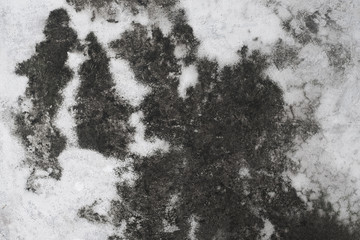 Background of peeled paint wall, texture, surface material.