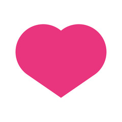 colorful  decorative heart  over white background  vector illustration