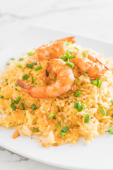 fried rice with shrimps