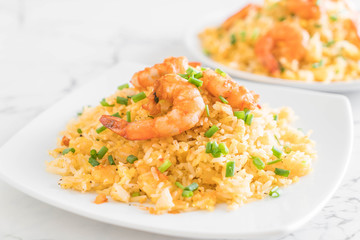 fried rice with shrimps