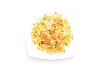fried rice with shrimps