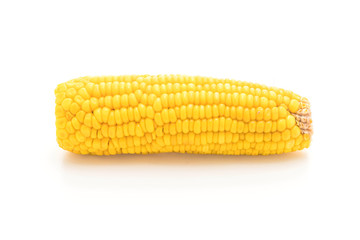 corn on white background