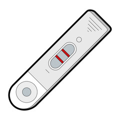 pregnancy test isolated icon vector illustration design