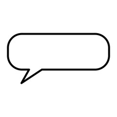 speech bubble message icon vector illustration design