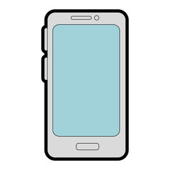smartphone device isolated icon vector illustration design