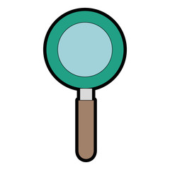 search magnifying glass icon vector illustration design