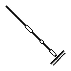 drying mop isolated icon vector illustration design