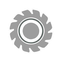 colorful  gear  over white background vector  illustration