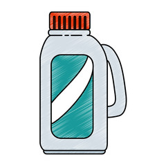 cleaner bottle laundry product vector illustration design