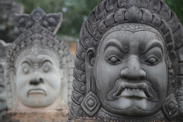 Angkor Statues