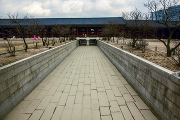old walkway in South Korea