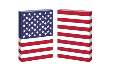 american flag concept