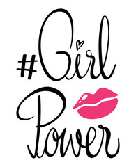 Phrase expression for girl power