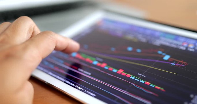 Working tables data on tablet