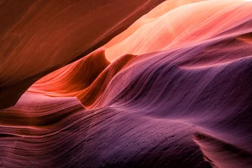 Peel and stick wall murals Canyon amazing antelope canyon indoor