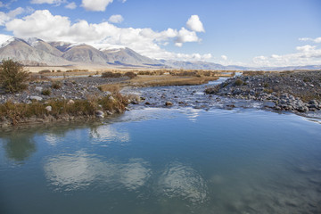 Hovd River, Mongolia