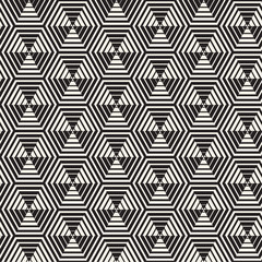 Seamless pattern with lines lattice. Vector abstract background. Stylish cell structure