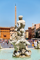 Piazza Navona in central Rome