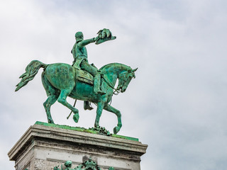 Equestrian statue of Grand Duke William II, Luxembourg City, Luxembourg
