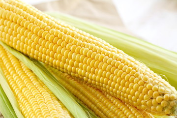 Fresh raw corn