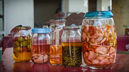 Natioal Madagascar seasonig in the jars