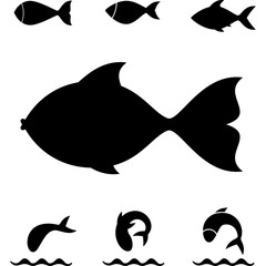 Fish icon or logo