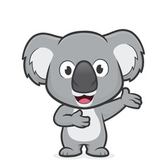 Fototapeta premium Koala w powitalnym geście
