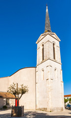 Fototapeta na wymiar église de Saint-Clément-des-Baleines