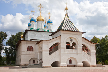 Fototapeta na wymiar The Church of the Annunciation of the Blessed Virgin in Pavlovskaya Sloboda