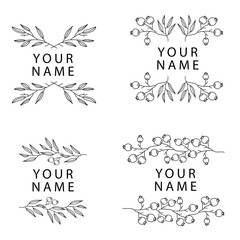 Obraz premium Floral Wreath