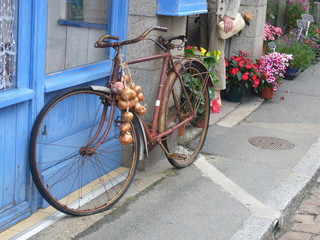 Fahrrad in der Bretagne