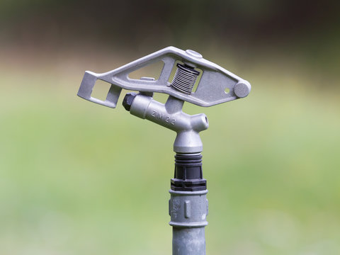 Sprinkler system in the Austrian Alps