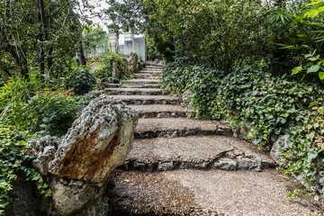 Gardens of the Campo del Moro, in Madrid