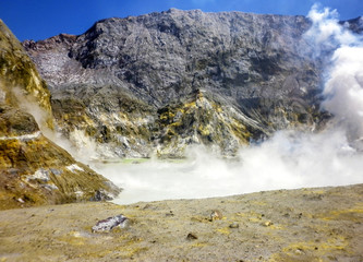 White Island Volcano, New Zealand