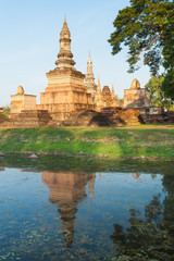 Fototapeta na wymiar Sukhothai history park