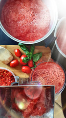 Homemade tomato sauce