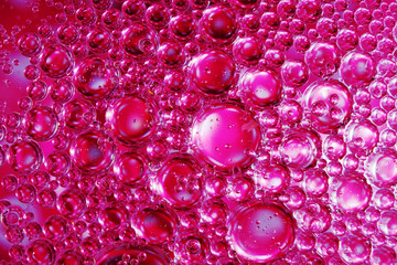 colorful background from water drops