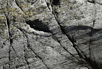 scratches on old granite