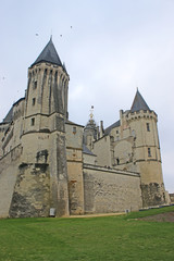 Fototapeta na wymiar Saumur Castle, France