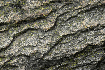 Small stairs on granite rock