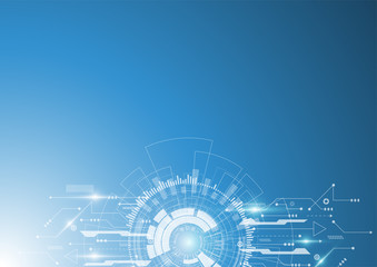 Abstract Technology Background