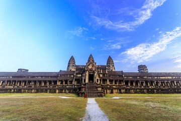 Angkor Wat Temple at morning, Siem reap, Cambodia.
